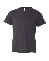 Bella + Canvas 3001Y Youth Jersey T-Shirt #color_DRK GREY HEATHER