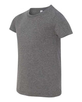 Bella + Canvas 3001Y Youth Jersey T-Shirt #color_DEEP HEATHER