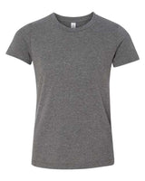 Bella + Canvas 3001Y Youth Jersey T-Shirt #color_DEEP HEATHER
