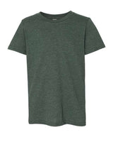 Bella + Canvas 3001Y Youth Jersey T-Shirt #color_HEATHER FOREST