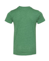 Bella + Canvas 3001Y Youth Jersey T-Shirt #color_HTHR GRASS GRN