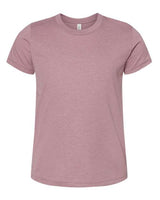 Bella + Canvas 3001Y Youth Jersey T-Shirt #color_HEATHER ORCHID