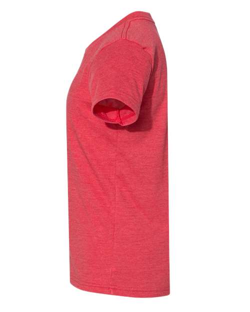 Bella + Canvas 3001Y Youth Jersey T-Shirt #color_HEATHER RED