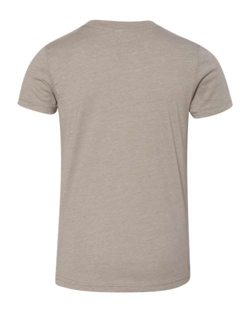 Bella + Canvas 3001Y Youth Jersey T-Shirt #color_HEATHER STONE