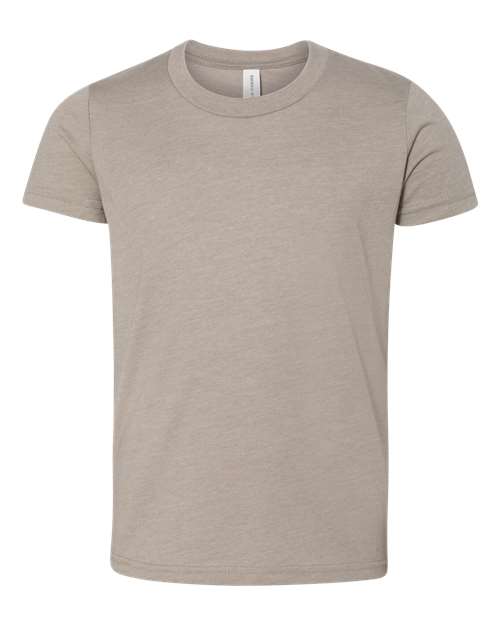 Bella + Canvas 3001Y Youth Jersey T-Shirt #color_HEATHER STONE