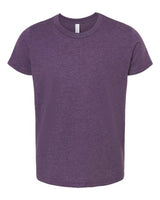 Bella + Canvas 3001Y Youth Jersey T-Shirt #color_HTHR TEAM PURPLE