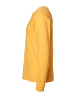 Bella + Canvas 3501 Unisex Jersey Long-Sleeve T-Shirt #color_HTHR YELLOW GOLD