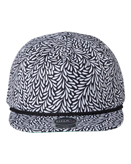 Imperial DNA010 The Aloha Rope Cap #color_Throwback Black