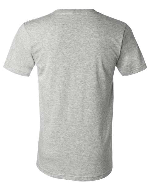 Bella + Canvas 3005 Unisex Jersey Short-Sleeve V-Neck T-Shirt #color_ATHLETIC HEATHER