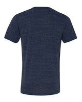 Bella + Canvas 3005 Unisex Jersey Short-Sleeve V-Neck T-Shirt #color_NAVY MARBLE