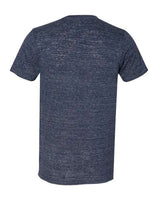 Bella + Canvas 3005 Unisex Jersey Short-Sleeve V-Neck T-Shirt #color_NAVY SLUB