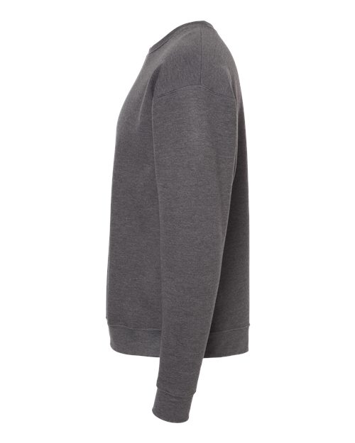 Tultex 340 Fleece Crewneck Sweatshirt #color_Heather Charcoal