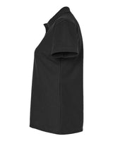 Tultex 401 Women's 50/50 Sport Pique Polo #color_Black