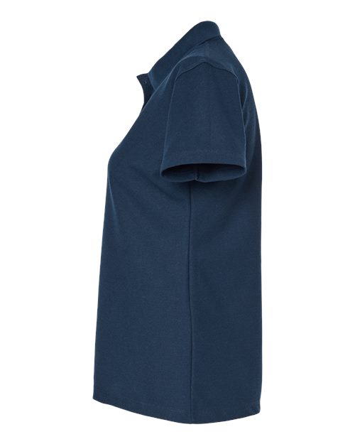 Tultex 401 Women's 50/50 Sport Pique Polo #color_Navy