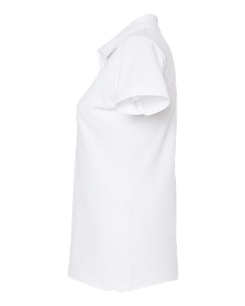 Tultex 401 Women's 50/50 Sport Pique Polo #color_White