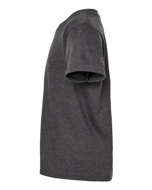 Tultex 235 Youth Fine Jersey T-Shirt #color_Heather Charcoal