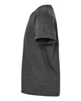 Tultex 235 Youth Fine Jersey T-Shirt #color_Heather Charcoal