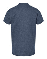 Tultex 235 Youth Fine Jersey T-Shirt #color_Heather Denim