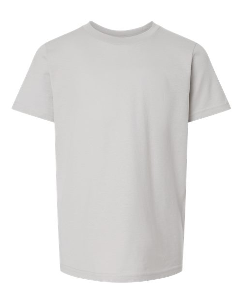 Tultex 235 Youth Fine Jersey T-Shirt #color_Silver