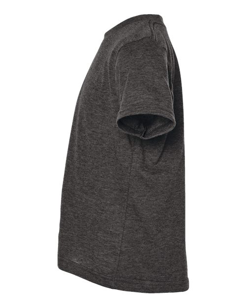 Tultex 265 Youth Poly-Rich T-Shirt #color_Heather Graphite