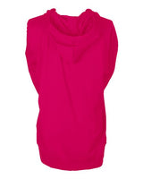 Tultex 260 Beach Full-Zip Hooded Long Sleeve T-Shirt #color_Heliconia