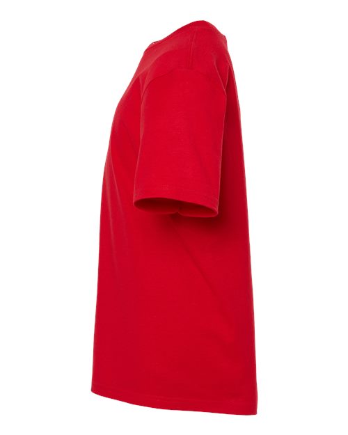 Tultex 295 Youth Heavyweight Jersey T-Shirt #color_Red