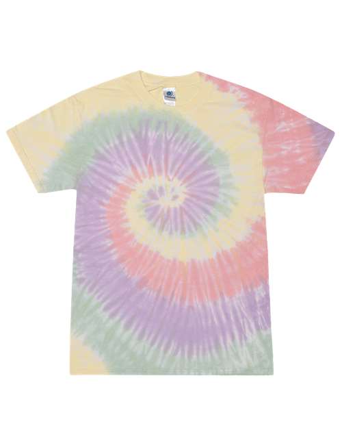 Tie-Dye CD100 Adult 5.4 oz., 100% Cotton T-Shirt #color_ZEN RAINBOW
