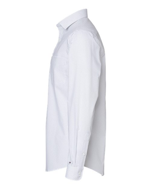 Tommy Hilfiger 13TH105 Polka Dot Shirt #color_Bright White