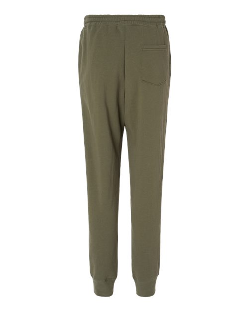 Independent Trading Co. IND20PNT Midweight Fleece Pants #color_Army