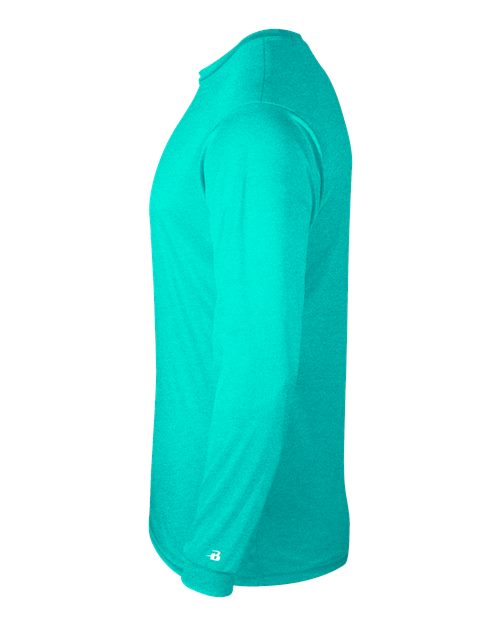Badger 4944 Triblend Performance Long Sleeve T-Shirt #color_Turquoise