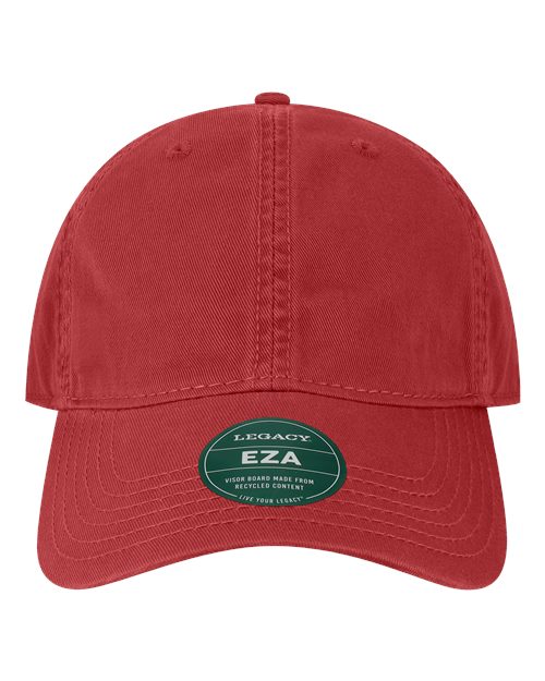 LEGACY EZA Relaxed Twill Dad Hat #color_Cardinal