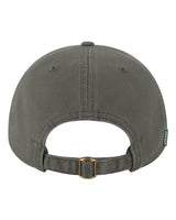 LEGACY EZA Relaxed Twill Dad Hat #color_Dark Grey