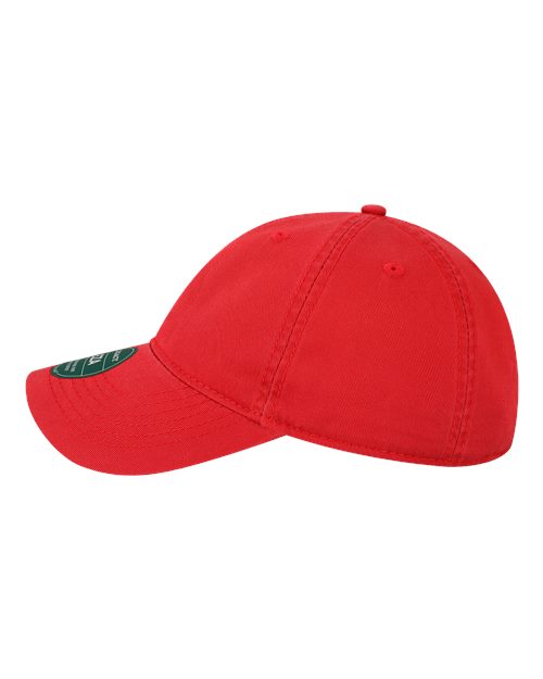 LEGACY EZA Relaxed Twill Dad Hat #color_Scarlet