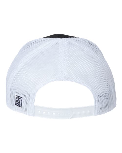 The Game GB452E Everyday Trucker Cap #color_Black/ Red/ White