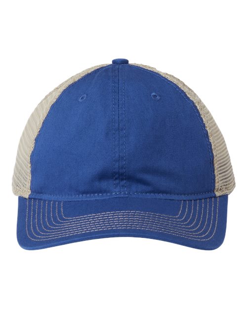 The Game GB880 Soft Trucker Cap #color_Royal/ Khaki