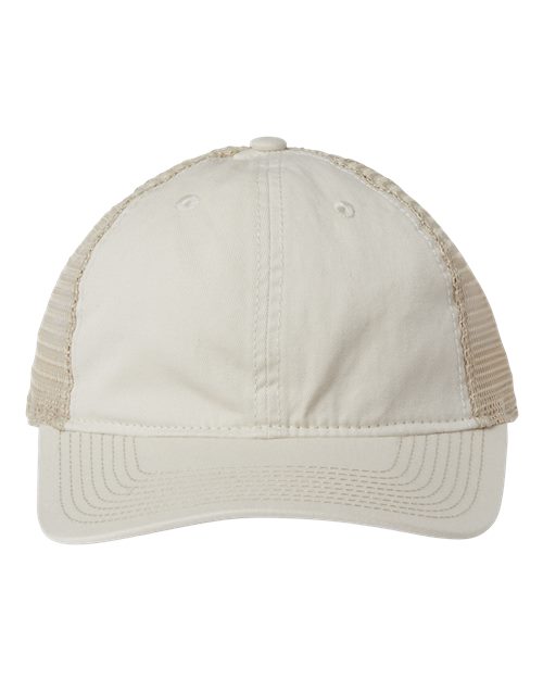 The Game GB880 Soft Trucker Cap #color_Stone/ Khaki