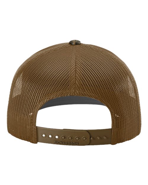 Richardson 112P Printed Trucker Cap #color_Realtree Max 7/ Buck
