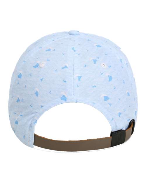 Imperial DNA010 The Aloha Rope Cap #color_Blue Waves