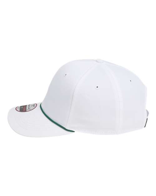 Imperial 7054 The Wingman Cap #color_White/ Dark Green