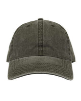 The Game GB465 Pigment-Dyed Cap #color_Army Green