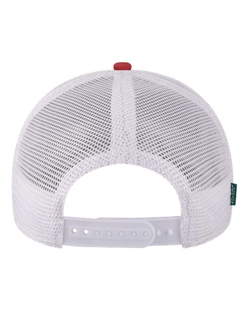 LEGACY MPS Mid-Pro Snapback Trucker Cap #color_Cardinal/ White