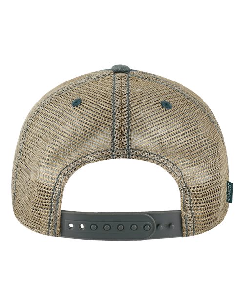 LEGACY OFA Old Favorite Trucker Cap #color_Navy Field Camo/ Java
