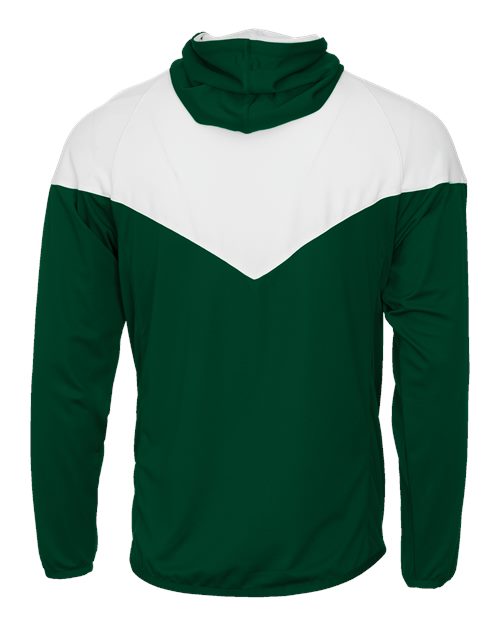 Badger 7722 Spirit Outer-Core Jacket #color_Forest/ White