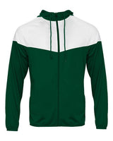 Badger 7722 Spirit Outer-Core Jacket #color_Forest/ White