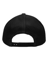 Sportsman SP1650 Modern Six-Panel Trucker Fit Cap #color_Charcoal/ Black