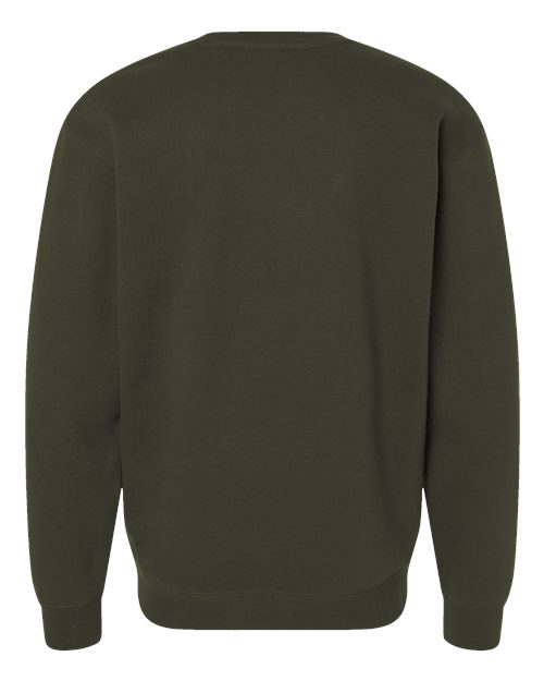Independent Trading Co. IND3000 Heavyweight Crewneck Sweatshirt #color_Army