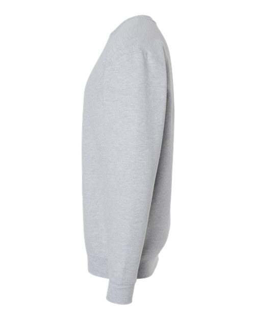 Independent Trading Co. IND3000 Heavyweight Crewneck Sweatshirt #color_Grey Heather