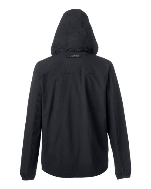 Nautica N17182 Men's Voyage Raincoat #color_BLACK