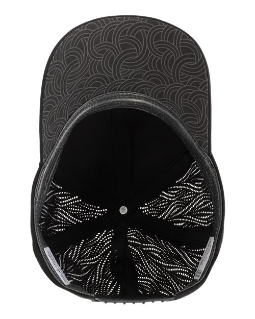 Infinity Her GABY Women's Perforated Performance Cap #color_Black/ Swirl