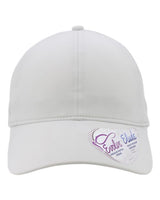 Infinity Her GABY Women's Perforated Performance Cap #color_Light Grey/ Snow Leopard